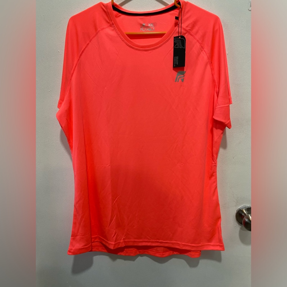 Designed by Filarola Co. safety orange shirt ( C246)